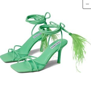 Steve Madden Byrden Green High Heels